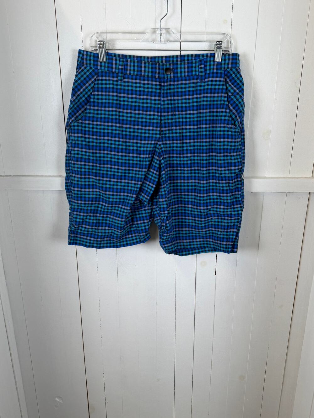 Lululemon Men’s Blue Bermuda Shorts Size 34 Nylon